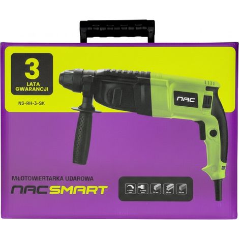 Taladro percutor Nac smart NS-RH-3-SK de 800 W y 3 J (5905842533400) (1/5)