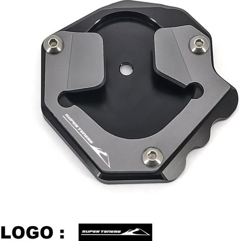 (Logo Titanium A) Compatible avec les motos Yamaha XT 1200 Z Super Ténéré 1200, XT1200Z et XT1200ZE. Béquille latérale, extension et support de pied renforcés. Puissance maximale. (1/4)