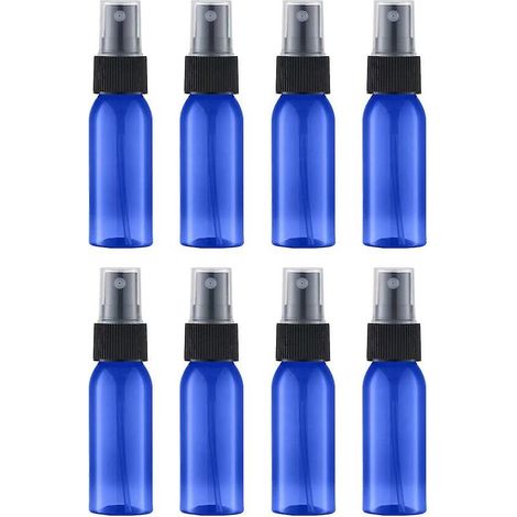 Ensemble de 8 flacons pulvérisateurs de 10 ml, pots occultants, flacons distributeurs, récipients en plastique, cosmétiques, pots de stockage