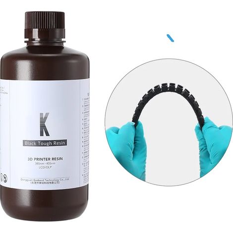 Resina robusta e flessibile, ideale per la stampa 3D, K-1000g (1/2)