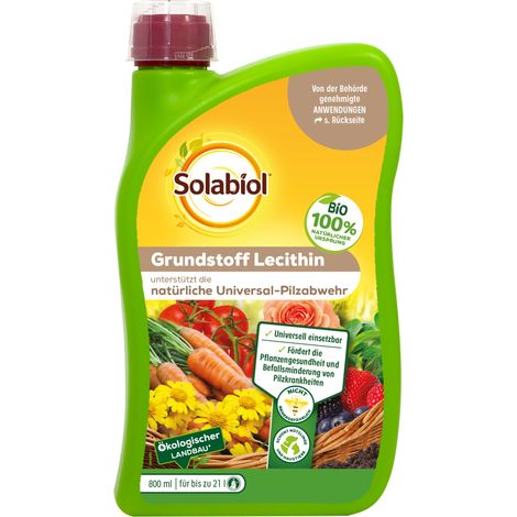 Solabiol Grundstoff Lecithin natürliche Pilzabwehr 800 ml Dünger (1/3)