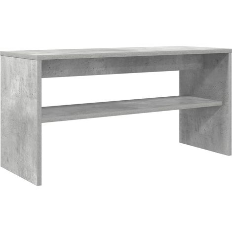 Meuble TV Gris béton 80 x 30 x 40 cm Bois d'ingénierie