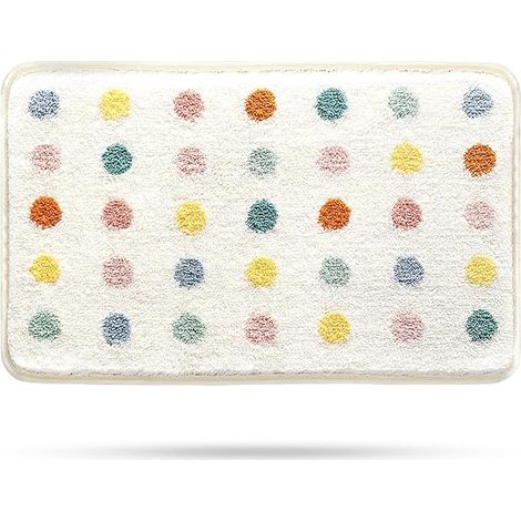 Niedliche Badezimmermatte, weiche, rutschfeste Duschmatte aus Mikrofaser, bezaubernde Badematte für Kinder, dicker und saugfähiger Teppich, 40 x 60 cm (1/5)