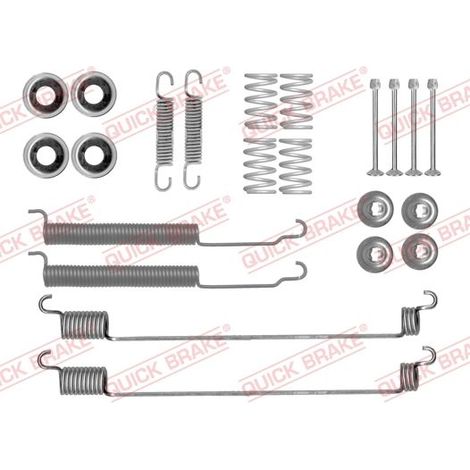 Kit d'accessoires, mâchoire de frein QUICK BRAKE 105-0843 NISSAN