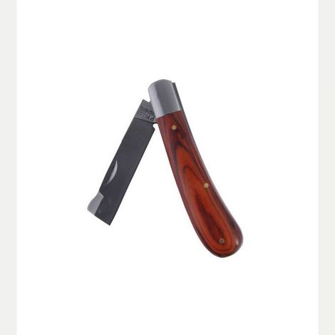 COLTELLO SERRAMANICO PIEGHEVOLE DA INNESTO CON LAMA IN ACCIAIO INOX