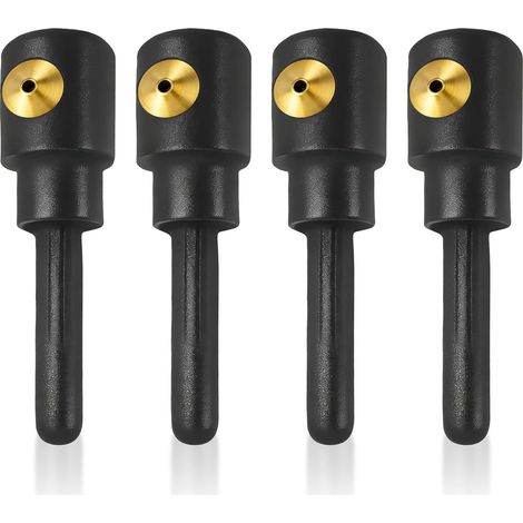 Rear Wiper Washer Nozzles, 4 Pieces Compatible with VW Golf Audi Seat Washer Nozzle 3B9955985A, Universal Spray Nozzles, Windshield Washer Nozzles, Car Windscreen Washer Nozzles, Accessories (1/5)