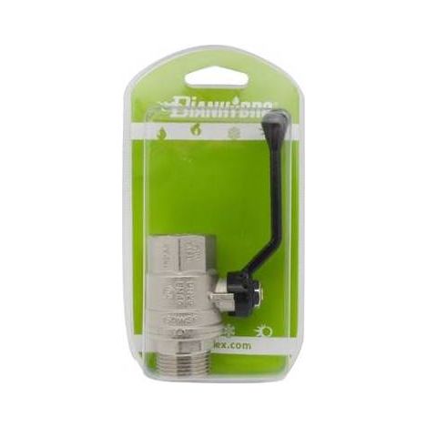 VALVOLA A SFERA MF CON LEVA BLISTER 3/4 DN 20 PN 40