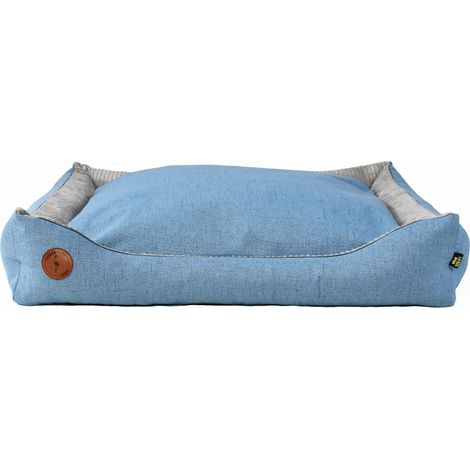 Caesar blaues Sofa M - 80 cm x 70 cm (1/5)