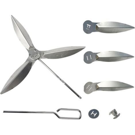 Kit de nettoyage en un clic de 18,5", Weber Grills 90992 3618 7443 307443 307408 90719 Pièces de rechange pour gril 7444 Kit de nettoyage en un clic (1/5)