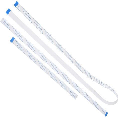 3 Stück 15-polige FFC-Flachbandkabel, 30 cm, 50 cm und 100 cm lang, für Raspberry Pi Modulkamera (1/5)