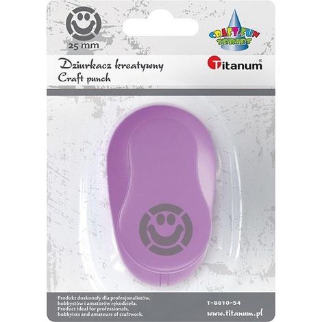 Locher mit Smiley-Motiv, 25 mm