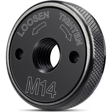 SDS Click M14 quick-release nut, for all AEG, Black & Decker, Dewalt, Flex, Hitachi, Metabo, Makita angle grinders, etc. (1/5)
