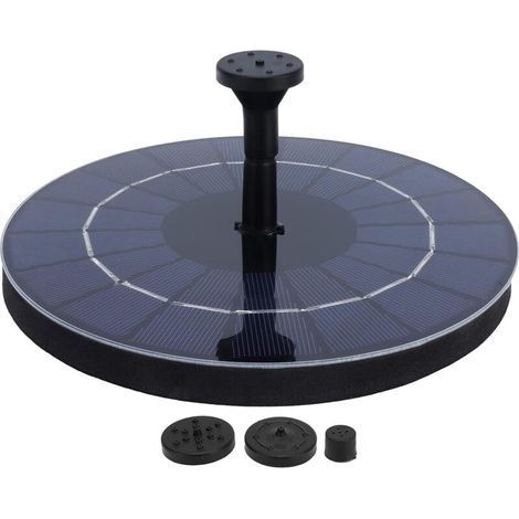 Pompe à Eau de Fontaine Solaire, Pompe de Fontaine d'eau Pompe de fontaines solaires Fontaine d'eau Solaire Solaire pour Poissons pour Jardin pour étang pour Bain d'oiseaux (1/5)