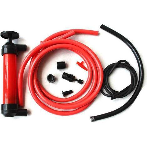 Pompe à eau manuelle, pompe de vidange d'huile moteur, pompe de transfert de fioul/carburant, y compris pompe à air (1/5)