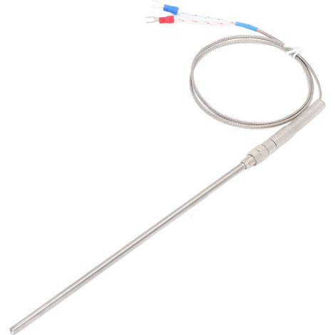 Thermocouple de type K, sonde de 200 mm, réponse rapide, large plage de mesure, capteur de température 2 m / 78,7 po (1/5)