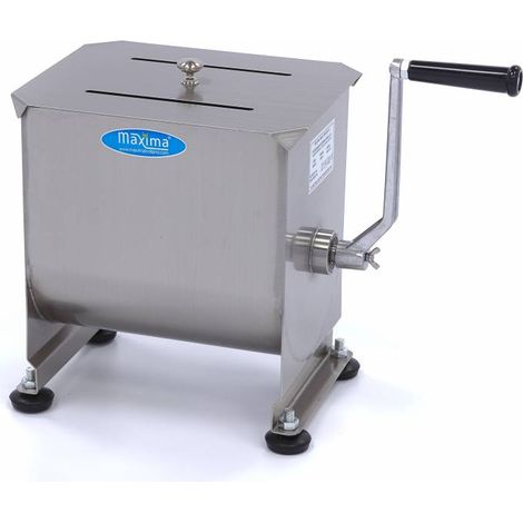 Mélangeur de viande - 10L - 7,5kg de viande - Simple essieu - Manuel - Maxima
