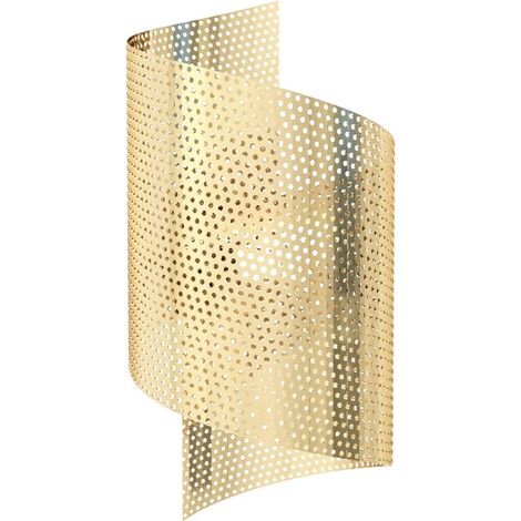 Applique SPIRAL oro a spirale rete metallica G9 Emibig (1/5)