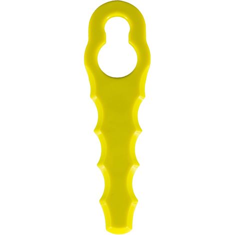 Lot de 50 Lames de Rechange compatible pour Ryobi Coupe Bordure, Têtes Double Lames Dentelées RAC155 RAC157 RAC158