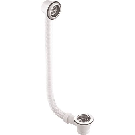 McAlpine 1.25" x 70mm Bath Combined Waste with Stainless Steel Grating
