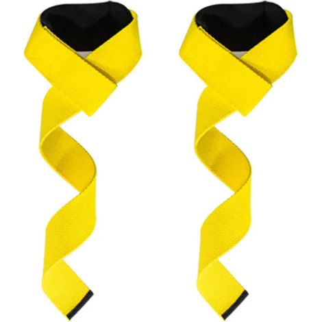 Cintas de levantamiento de pesas - Cintas de muñeca de levantamiento de pesas de nylon para hombres y mujeres - envolturas de muñeca de levantamiento para levantamientos de peso muerto, levantamiento  (1/5)