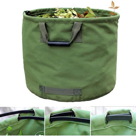 Besonders robuster 46x56cm Gartenbeutel mit Griffen, Laubsammelbeutel (1/5)