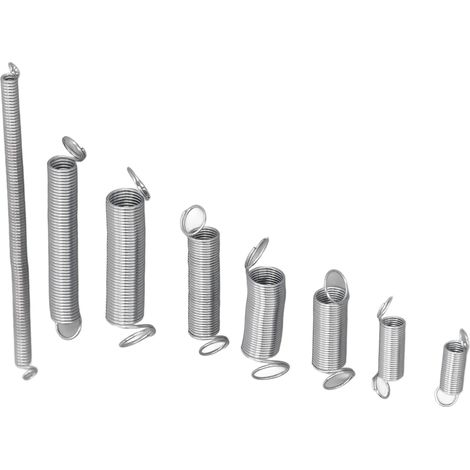 Lot de 200 ressorts de compression et extension, kit d'accessoires de maintenance, assortiment pour bricolage et réparation (1/5)