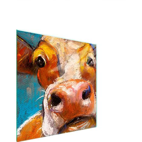 GLASSCHUTZPLATTE FÜR HERD 50x52 COW