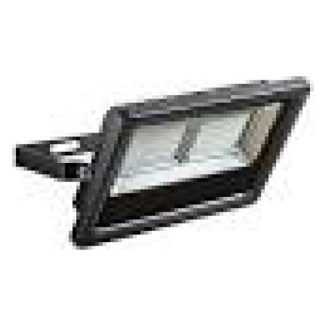 Proiettore LED DON 100W IP65 120° 3000K CRI80 IK08 in Alluminio Nero - Rossini Group - Lampada Industriale ad Alta Efficienza Luminosa