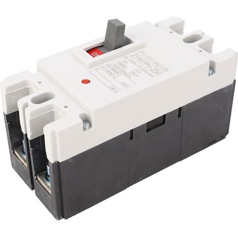 Disjoncteur 1000 V bipolaire CC, protecteur ignifugé, MCCB, interrupteur de protection pour batterie solaire 180 A (1/5)