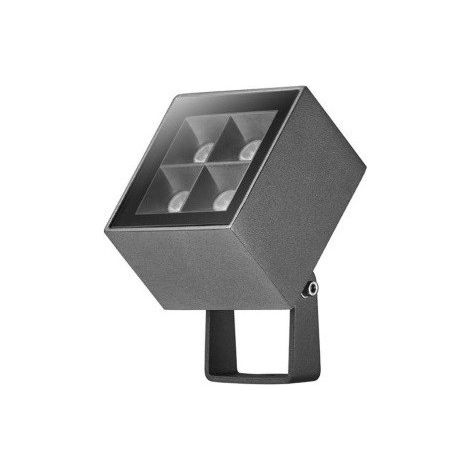 Projecteur architectural LED 5W gris anthracite 3000K 400lm alim 230V non-dimmable 120° IK07 étanche IP65 (1/5)