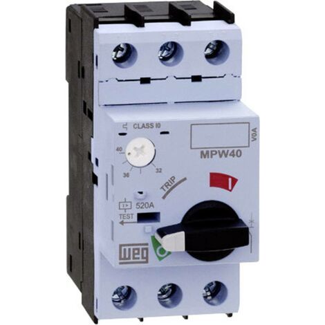 WEG 12428117 MPW40-3-U010 Motorschutzschalter einstellbar 10 A 1 St. (1/4)