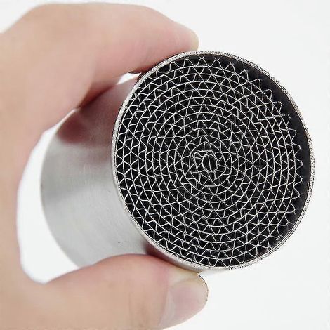 Pot d'échappement moto 48 mm 50 mm 53 mm, catalyseur, réducteur de bruit, éliminateur de son, compatible Akrapovic, SC et Yo (1/5)