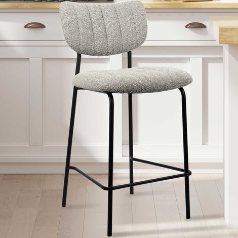 Tabouret de bar Georgi  46 x 53 x 97 cm  Gris (1/5)