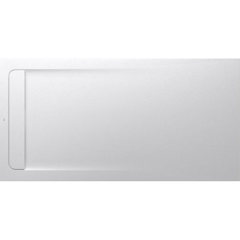 Receveur de douche extra plat en Stonex® Aquos - 1800x900mm - Blanc (1/2)