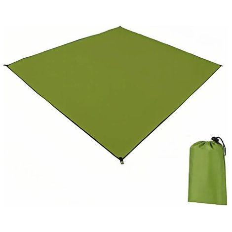 Dailygoods，Lona impermeable para camping，Alfombra de picnic，Resistente a la arena，Ideal para 2-4 personas，210 x 150 cm (1/5)