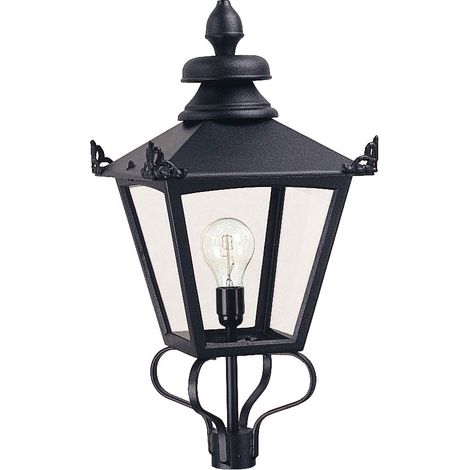 Elstead Grampian - Lampione da esterno a 1 luce Nero, E27