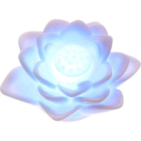 Lampe Fleur de Lotus LED Couleur Changeante Veilleuse de Nuit Sans Fil pour Chambre d'Enfant (1/5)
