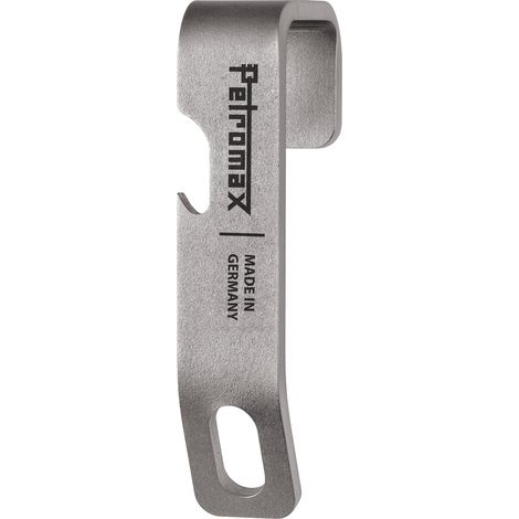 Petromax Schlosshalterung mit Flaschenöffner aus Edelstahl für Petromax Kühlboxen kx25 kx50 kx75 (1/4)