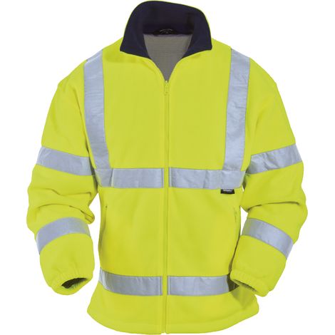 Chaqueta polar reflectante VWFC13 Vizwell XXL amarilla (1/2)