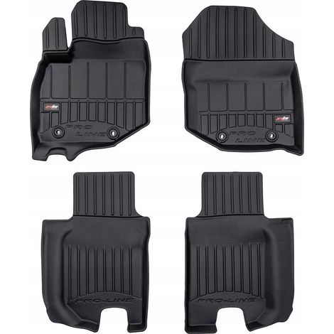 ALFOMBRAS DE GOMA, ALFOMBRAS DE PUERTA HONDA JAZZ 3 2007-2014 3D TROUGH (1/5)
