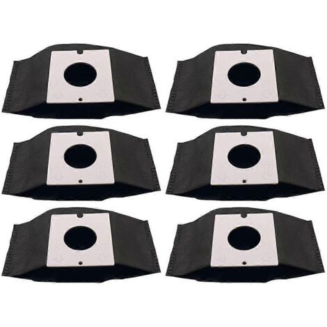 Lot de 6 sacs �� poussi��re de rechange pour aspirateurs Mitsubishi MP-9, MP-2, MP-3, MP-5, MP-7, MP-9A, MP-3A et MP-7A. Accessoires inclus.