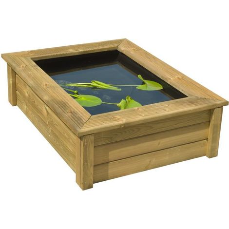 Quadro Wood I Holzumrandung H33,8x119,4x90,5 cm