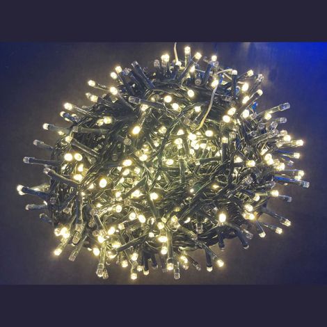 2000 LED BIANCO CALDO IP44 GIOCHI LUCE M 40+3 C/TRASFORMATORE