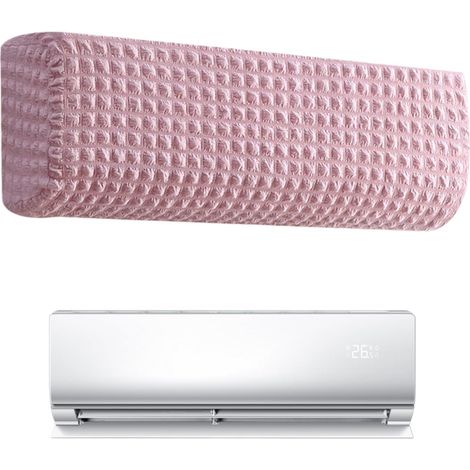 Klimaanlagen-Schutzhülle - Rosa-Lila Universal 80-88 cm für 1-1,5 PS Wandklimaanlage Geeignet für den Staubschutz im Innenbereich (1/5)