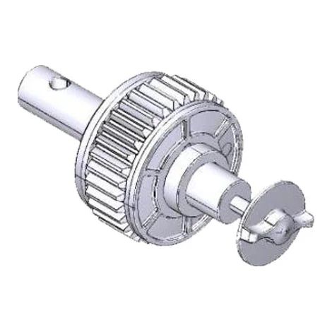 CAME 119RIBX007 Albero Lento Riduttore Per Motore Bx 74 78 Ricambio (1/3)