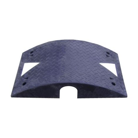 Protège câble RS PRO, Ø interne: 120mm, long. 800mm, Caoutchouc Noir/Blanc ( Prix pour 1 )