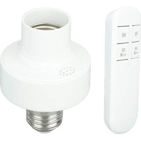 Douille d'ampoule télécommandée sans fil avec culot E27 110V. (1/5)