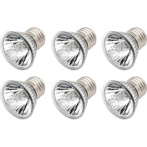 25W E27 Ampoule Lamp Chauffante Tortue, UVA UVB Ampoule Reptile Chauffage Ampoule Lampe, pour Reptiles Lézard Tortue Aquarium (Lot de 6)