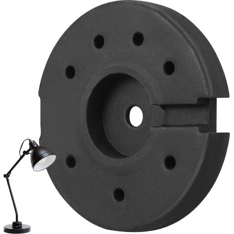 Lampe de table lestée compatible avec le bricolage, stable et design (1/5)