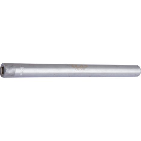 Clé à bougies magnétique 16mm l.250mm 3/8" - OM 0422 - CLAS Equipements